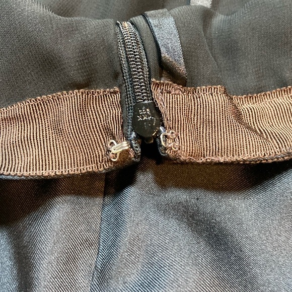 Color Block Silk Skirt By GAP Brand. - Picture 7 of 16